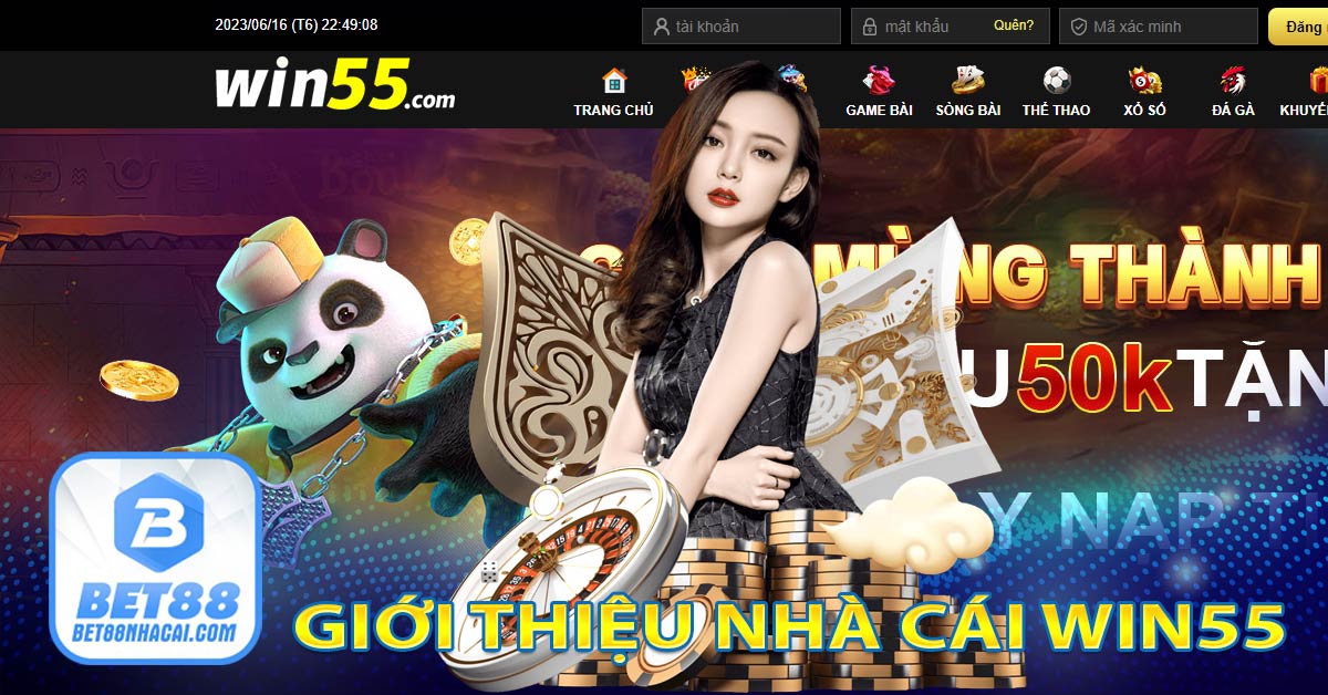 Giới thiệu nhà cái Win55